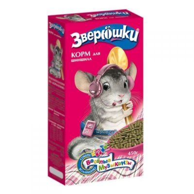 ЗВЕРЮШКИ 450г корм д/шишилл