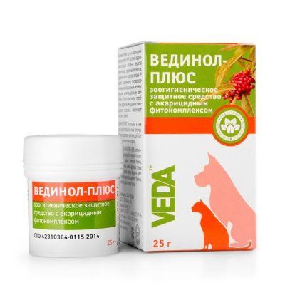 Мазь Вединол-плюс акарицидная 25 гр.