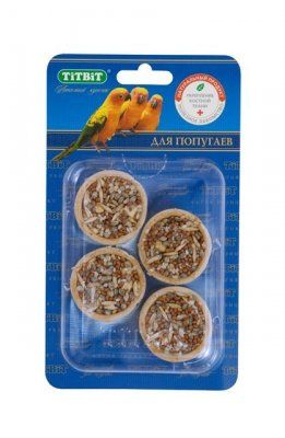 Тарталетки с манго и злаками д/попугаев Б-2М TitBit