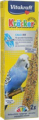 Крекеры д/волн.попуг. Vitakraft кальций,мед 2 шт