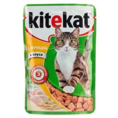 Китекат 100г курица в соусе