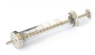 Шприц стеклян. 10куб