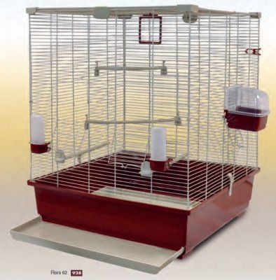 Клетка д/птиц FLORA 62QC 62 х 62 х 78 см.