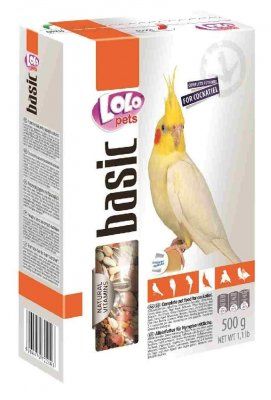 Лоло Пэтс д/сред.попугаев Lolo Pets 500г полнорационный 