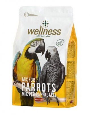 Падован Wellness Mix Parrots д/кр.попугаев 2,5кг