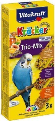 Крекеры д/волн.попуг. Vitakraft мед,яйцо,фрукты  3 шт.