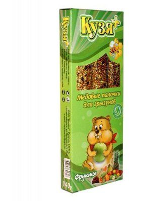 КУЗЯ+ медовые палочки  д/грызунов 