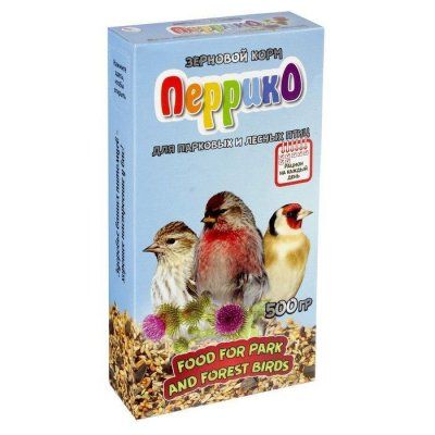 Корм для парковых и лесных птиц  500 гр. Перрико