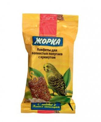ЖОРКА конфеты д/попугаев КУНЖУТ (2шт) 100г
