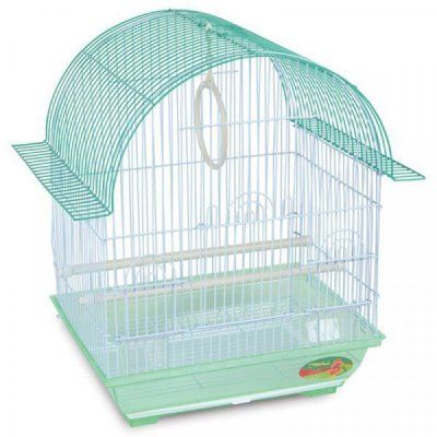 Клетка д/птиц Триол эмаль 345*260*440 мм.