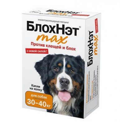 БлохНэт капли д/с 30-40 кг. 4 мл.